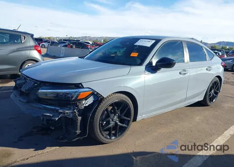 2022 Honda Civic Sport из США, поврежденный, VIN 19XFL2H84NE012982